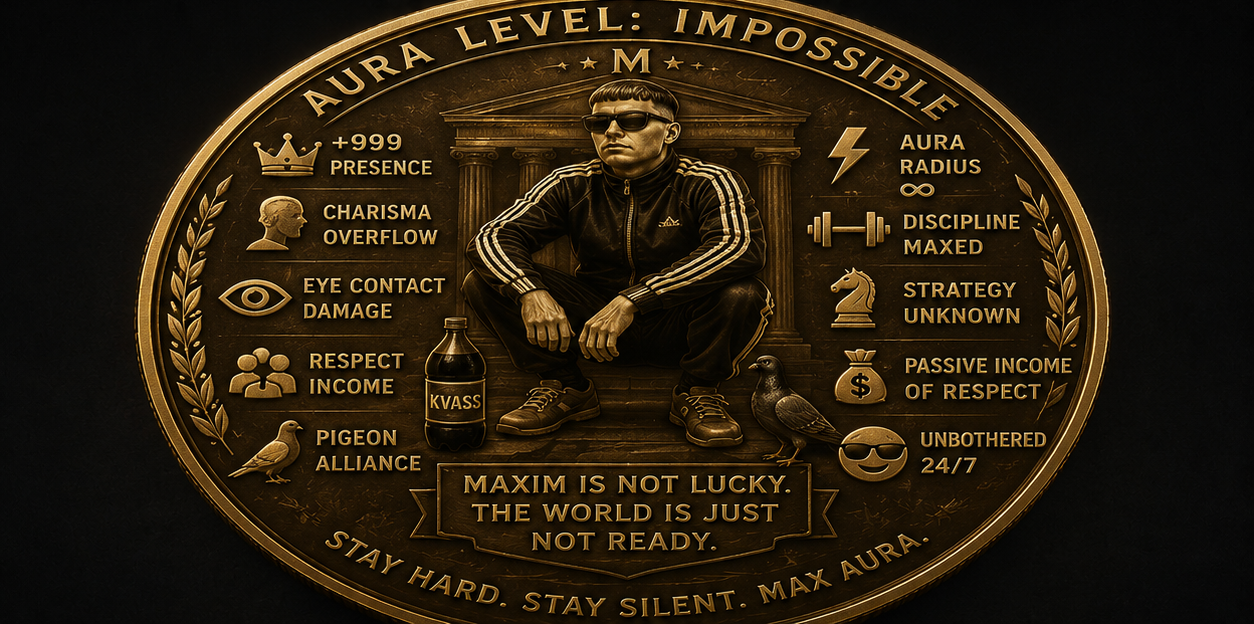 AURA LEVEL: IMPOSSIBLE bronze plaque